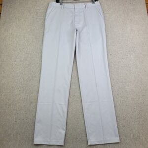 Ashworth EZ Tech Golf Pants Mens 32x34 Gray Performance AM6135S5 NEW‎